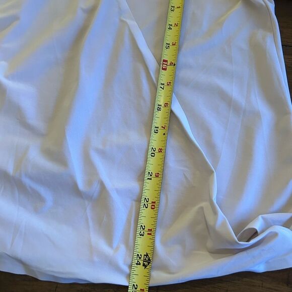 A Day Italy Cream That's A Wrap Technical Silk Top Size Small - Picture 9 of 11